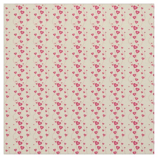 Herz Fabric Stoff (Muster)
