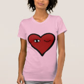 Herz Face Tshirt (Vorderseite)