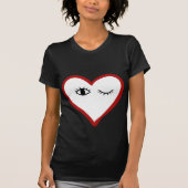 Herz Face Tshirt (Vorderseite)