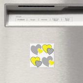 Herz, Farbe des Jahres Magnet (In Situ (Geschirrspüler))