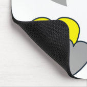 Herz, Farbe des Jahres Mousepad (Ecke)