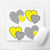 Herz, Farbe des Jahres Mousepad (Mit Mouse)
