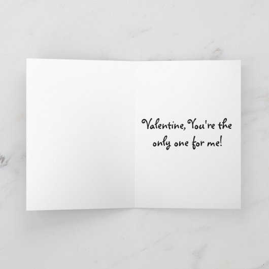 Herz Feiertagskarte (Innenseite)