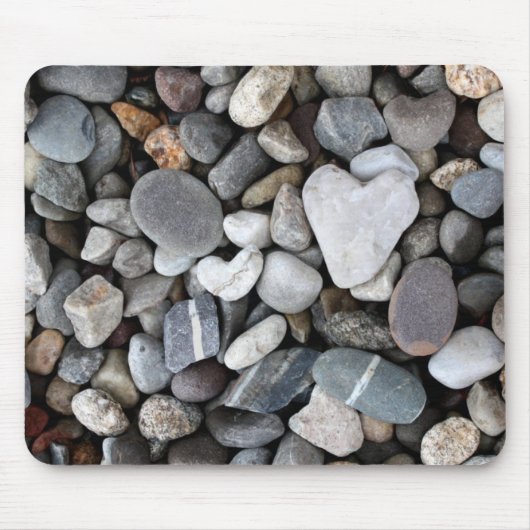 Herz-Felsen Mousepad (Vorne)