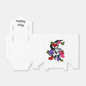 Herz Felt Bevorzugung Geschenkschachtel (Ungefaltet)