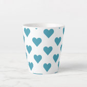 Herz-Film-Filmen, die ich selbst filmen möchte, in Milchtasse (Vorderseite)