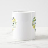 Herz-Filz Jumbo-Tasse (Vorderseite)