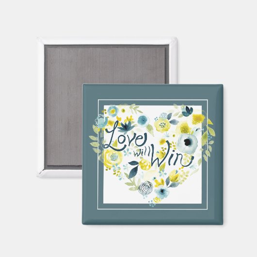 Herz-Filz Magnet (Vorderseite/Rückseite)