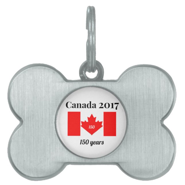 Herz-Flagge Kanadas 150 im Jahre 2017 Tiermarke (Vorderseite)