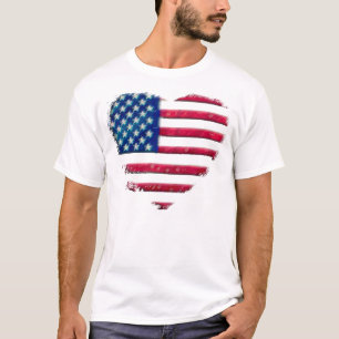 Herz-Flagge T-Shirt
