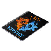 Herz/Flammen...CRPS Notizblock (Linke Seite)