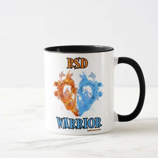 Herz/Flammen...RSD Tasse (Rechts)