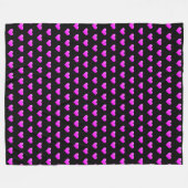 Herz Fleece Blanket - Custom Colors (Vorderseite (Horizontal))