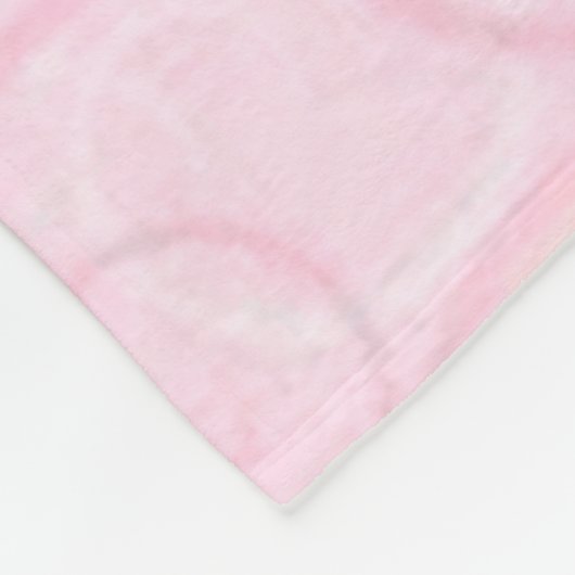 Herz Fleecedecke (Ecke)