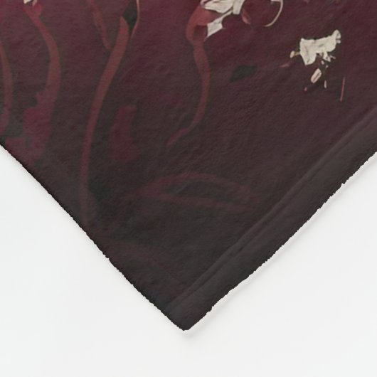 Herz Fleecedecke (Ecke)