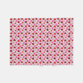 Herz Fleecedecke (Vorderseite (Horizontal))