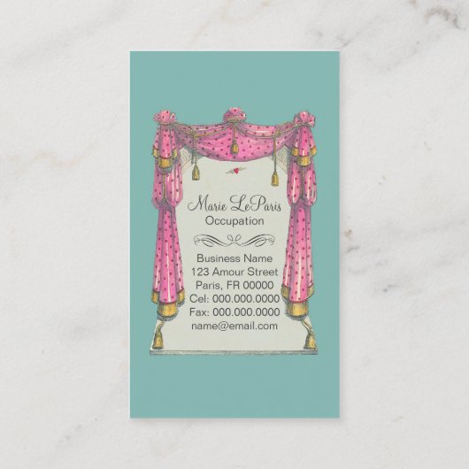 Herz fliegen - Visitenkarte (Rückseite)