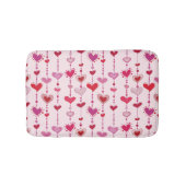 Herz-Fliesen Badematte (Vorderseite)