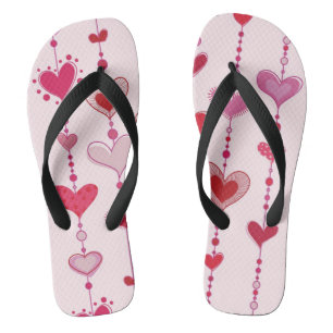 Herz-Fliesen Badesandalen