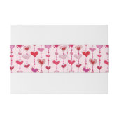 Herz-Fliesen Einladungsbanderole (Rückseitenbeispiel)