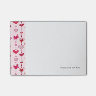 Herz-Fliesen Post-it Klebezettel