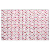 Herz-Fliesen Stoff (Fat Quarter (45,7 x 55,9 cm))