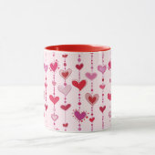 Herz-Fliesen Tasse (Zentrum)