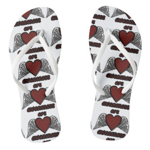 Herz/Flügel...APS Badesandalen