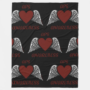 Herz/Flügel...APS Fleece Blanket