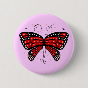 Herz Flügel Button
