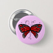 Herz Flügel Button (Vorne & Hinten)
