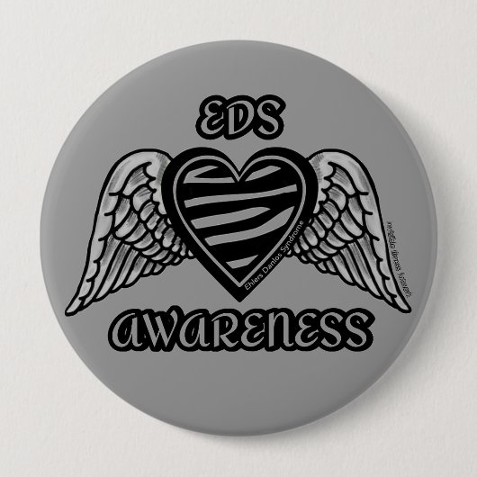 Herz/Flügel...EDS Button (Vorderseite)
