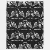 Herz/Flügel... EDS Fleece Blanket (Vorderseite)