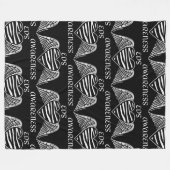 Herz/Flügel... EDS Fleece Blanket (Vorderseite (Horizontal))