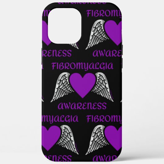 Herz/Flügel...Fibro Case-Mate iPhone Hülle (Rückseite)