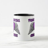 Herz/Flügel...Fibro-Tasse Tasse (Zentrum)