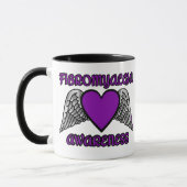 Herz/Flügel...Fibro-Tasse Tasse (Links)