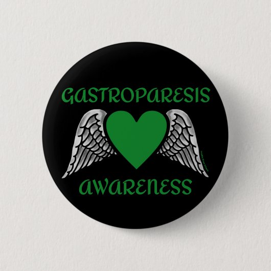 Herz/Flügel...Gastroparesis Button (Vorderseite)