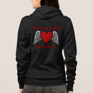 Herz/Flügel.. Gehirnaneurysma Hoodie