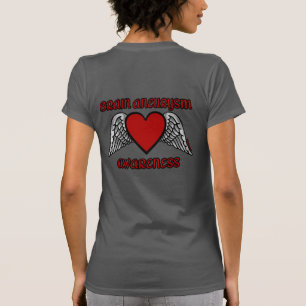 Herz/Flügel.. Gehirnaneurysma T-Shirt