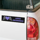 Herz/Flügel...Lupus Autoaufkleber (Auf Lkw)