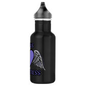 Herz/Flügel… Lupus Edelstahlflasche (Rechts)