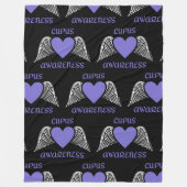 Herz/Flügel...Lupus Fleece Blanket (Vorderseite)