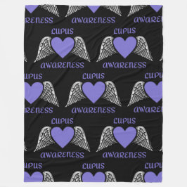 Herz/Flügel...Lupus Fleece Blanket