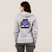 Herz/Flügel… Lupus Hoodie (Schwarz voll)