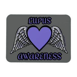 Herz/Flügel...Lupus Magnet
