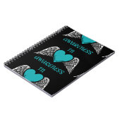 Herz/Flügel...TN-Notebook Notizblock (Linke Seite)