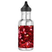 Herz Formen Texture-20622 Edelstahlflasche (Rechts)