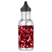 Herz Formen Texture-20622 Edelstahlflasche (Links)
