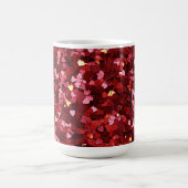 Herz Formen Texture-20622 Kaffeetasse (Mittel)